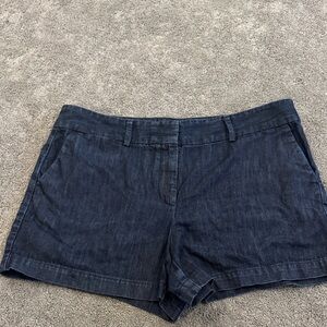 Loft The Riviera Dark Blue Denim Shorts